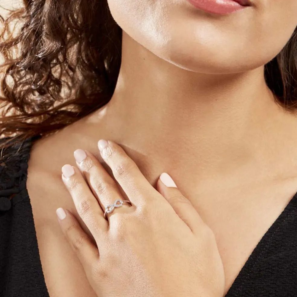 Bague Argent Solkem Glitter