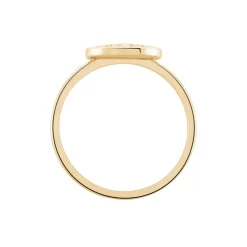 Bague Artea Plaqué Or Jaune Oxyde De Zirconium