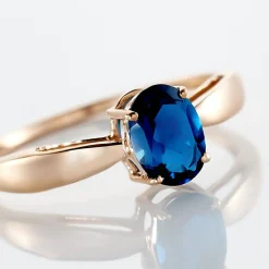 Bague Arzula Or Rose Topaze