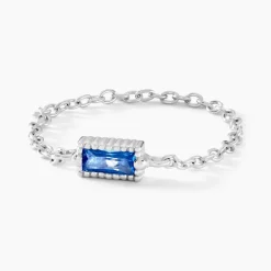 Bague Aselya Argent Blanc Oxyde De Zirconium