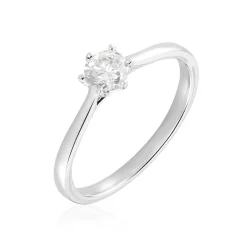 Bague Athena Or Blanc Diamant