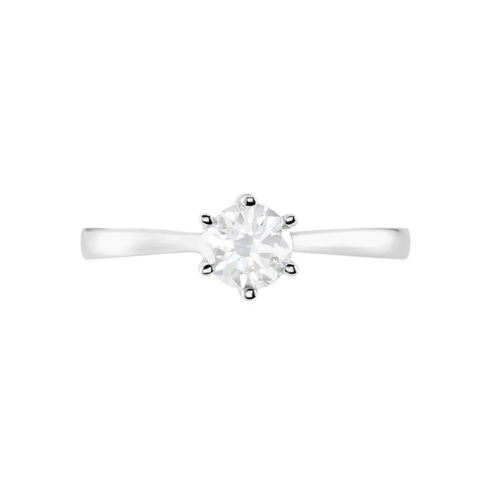 Bague Athena Or Blanc Diamant