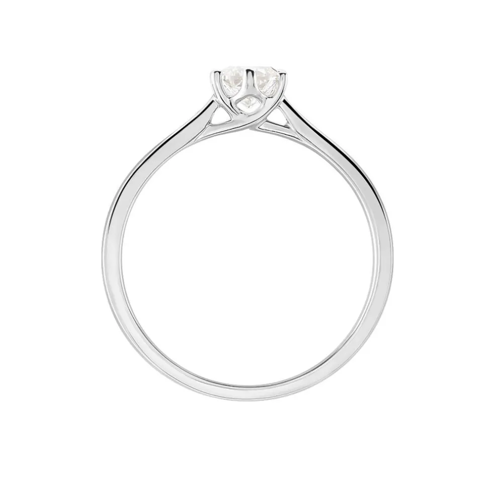 Bague Athena Or Blanc Diamant