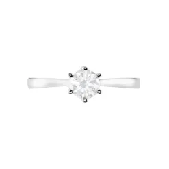 Bague Athena Platine Blanc Diamant