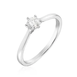 Bague Athena Platine Blanc Diamant