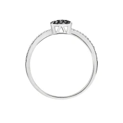 Bague Aude Or Blanc Diamant
