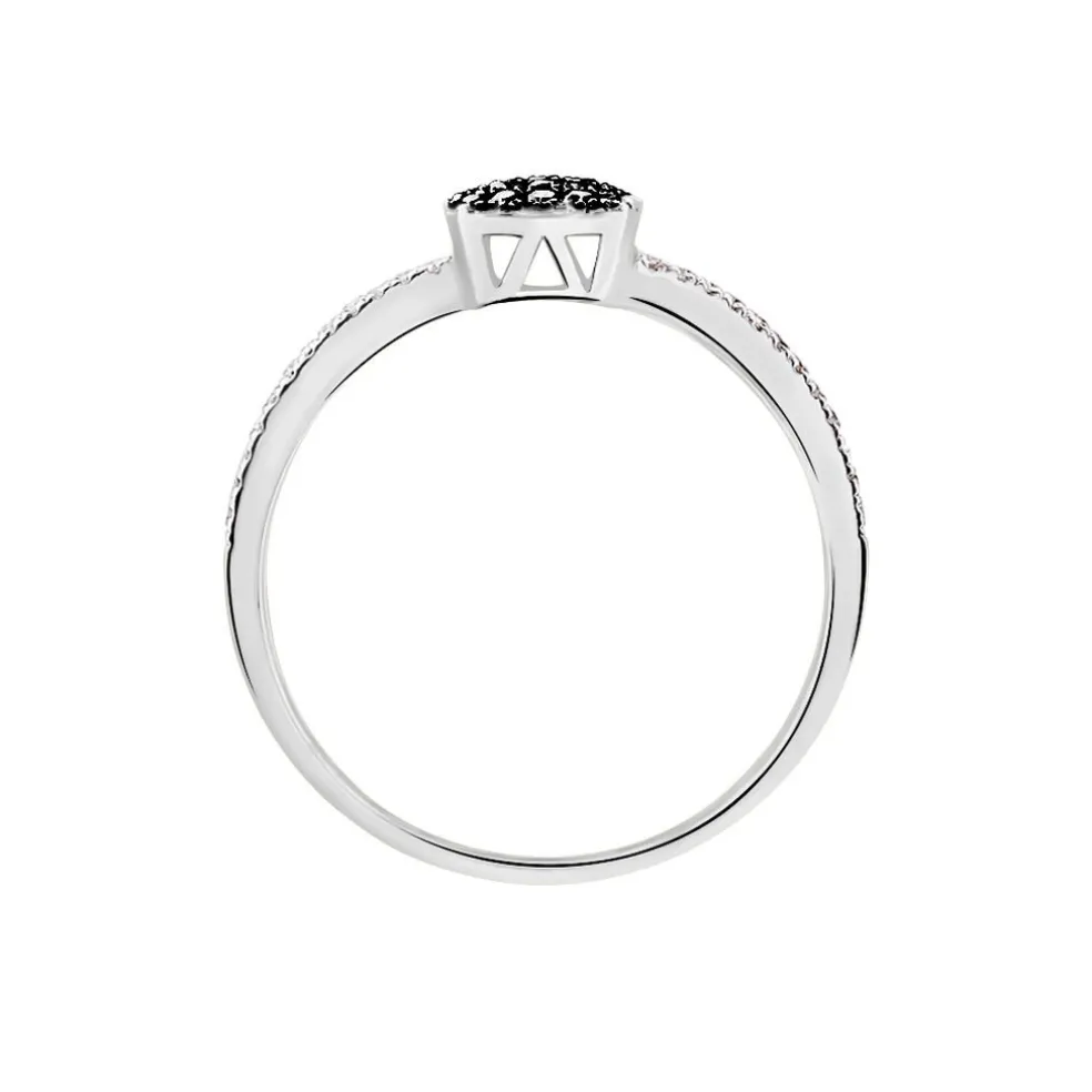Bague Aude Or Blanc Diamant