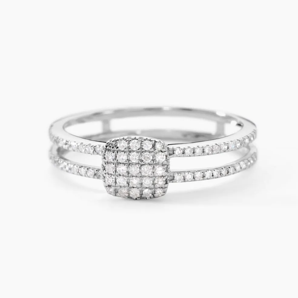 Bague Aude Or Blanc Diamant