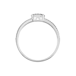 Bague Aude Or Blanc Diamant