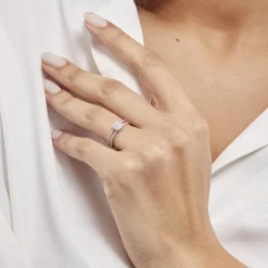 Bague Aude Or Blanc Diamant