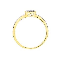 Bague Aude Or Jaune Diamant