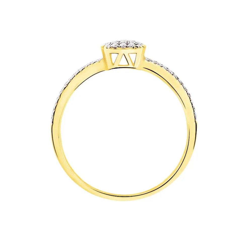Bague Aude Or Jaune Diamant
