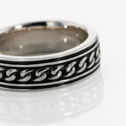 Bague Balthazar Argent Blanc