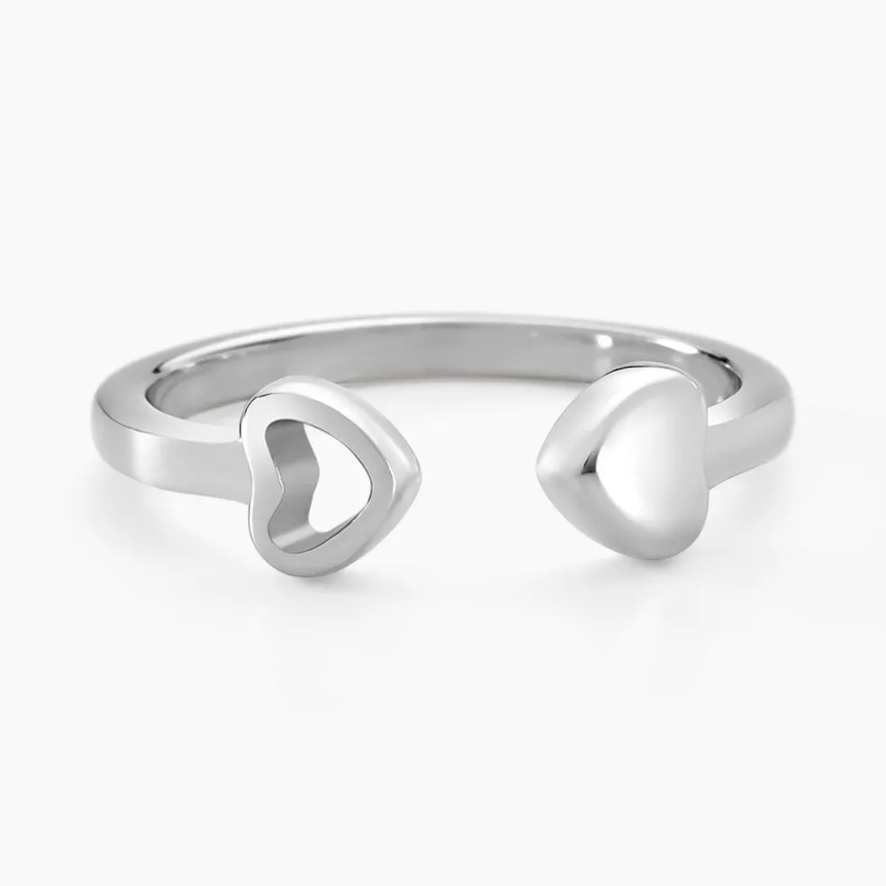 Bague Barbara Argent Blanc