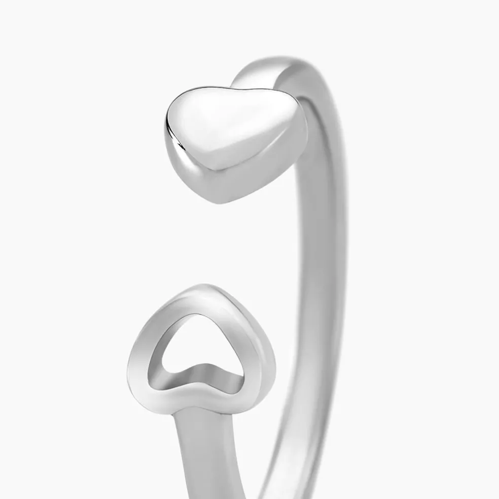 Bague Barbara Argent Blanc