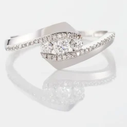 Bague Barbara Or Blanc Diamant