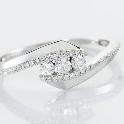 Bague Barbara Or Blanc Diamant