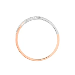 Bague Batista Or Bicolore Diamant