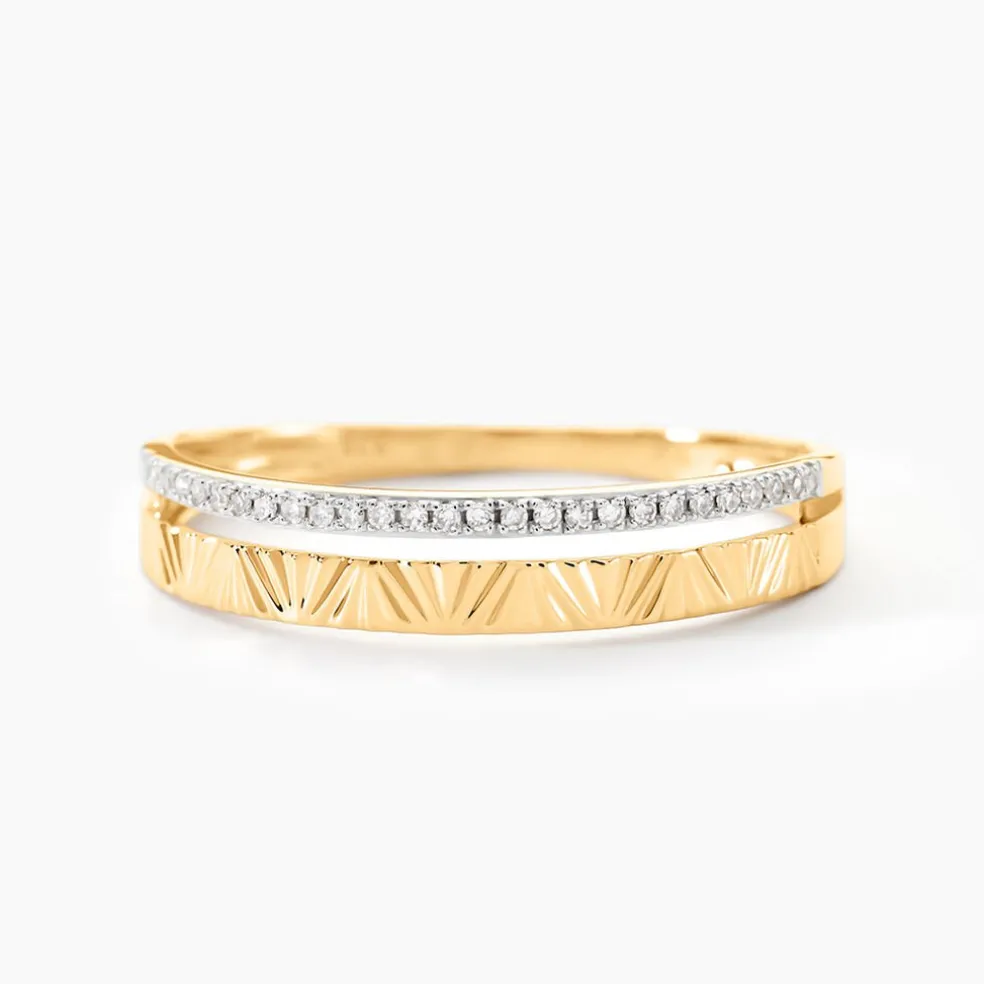 Bague Belinda Or Jaune Diamant