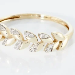 Bague Berinice Or Jaune Diamant