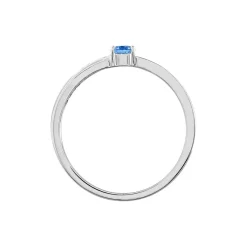 Bague Bertheline Argent Blanc Oxyde De Zirconium
