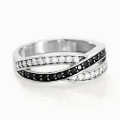 Bague Bethany Argent Blanc Oxyde De Zirconium