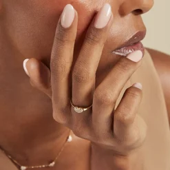 Bague Bomb Lover Or Jaune Oxyde De Zirconium