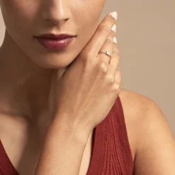 Bague Cadfan Argent Blanc Oxyde De Zirconium