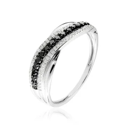 Bague Calliste Or Blanc Diamant