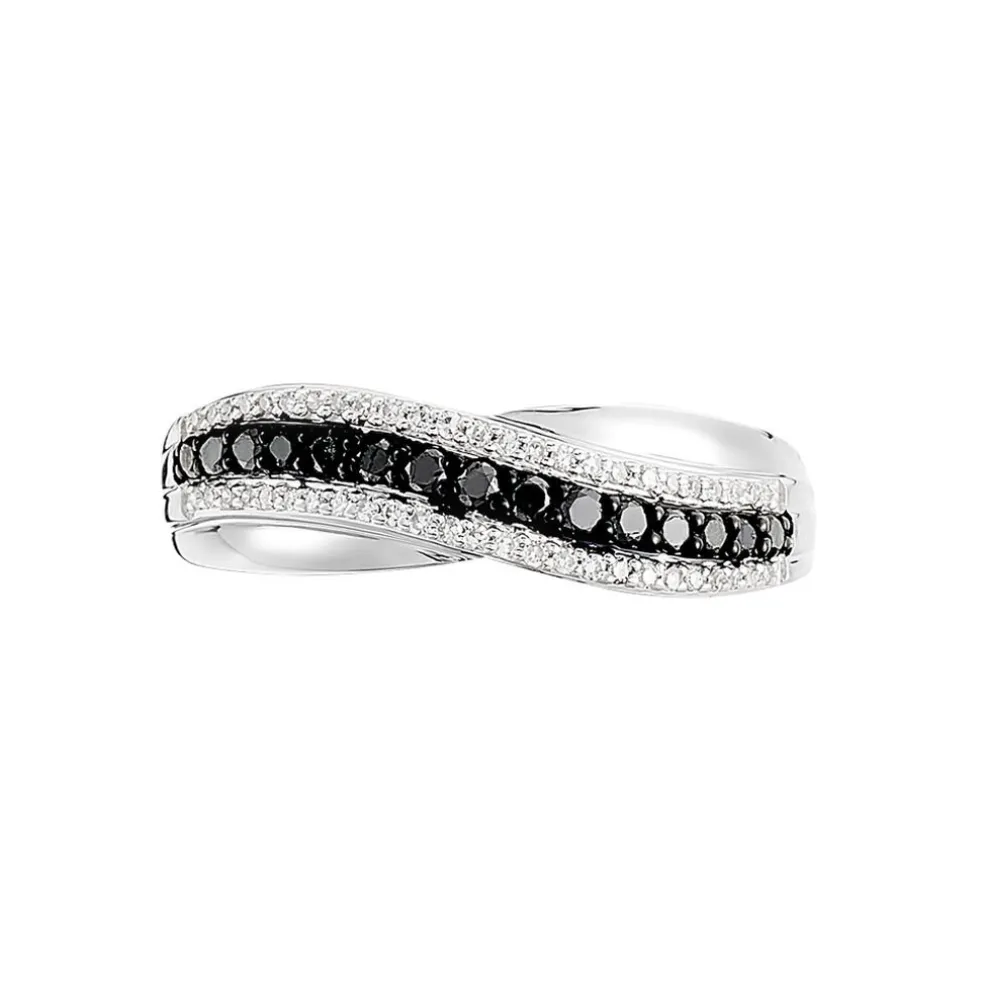 Bague Calliste Or Blanc Diamant