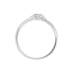 Bague Callysta Or Blanc Diamant