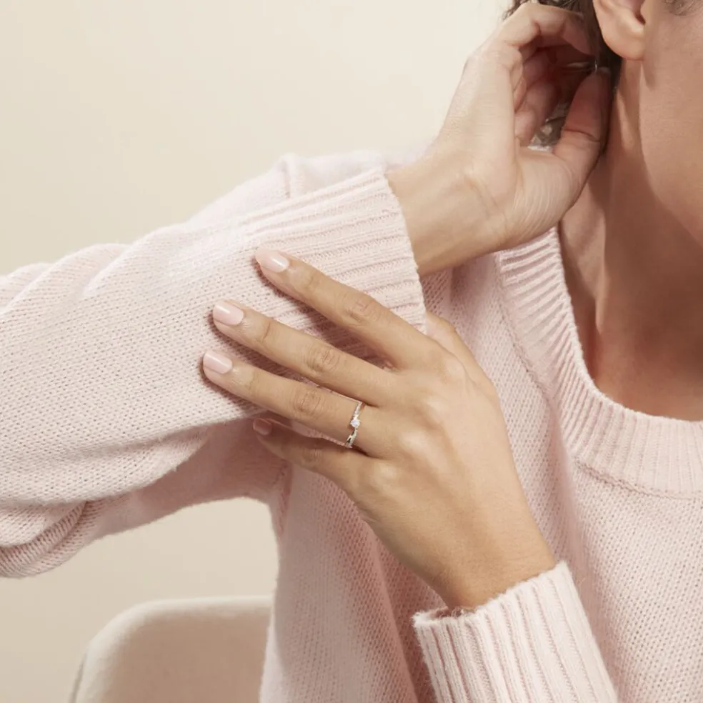 Bague Callysta Or Jaune Diamant