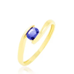 Bague Camilia Or Jaune Tanzanite