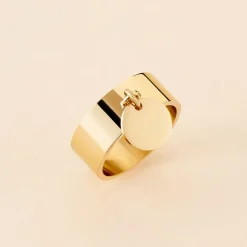 Bague Capri Acier Jaune