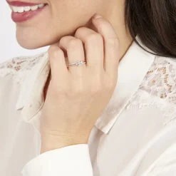 Bague Carey Or Blanc Diamant