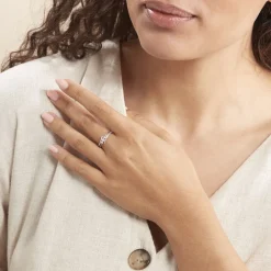 Bague Carey Or Blanc Diamant