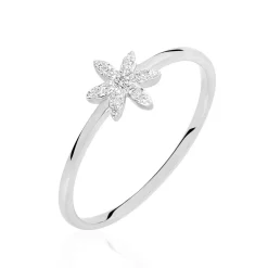 Bague Catia Or Blanc Diamant