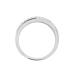 Bague Cecelia Argent Blanc Oxyde De Zirconium