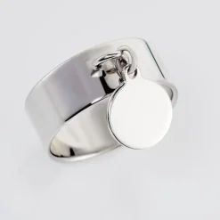 Bague Cecil Argent Blanc