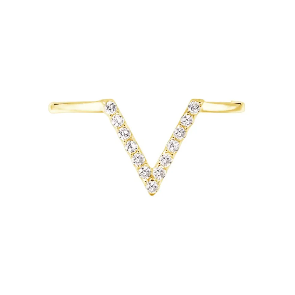 Bague Celene Or Jaune Oxyde De Zirconium