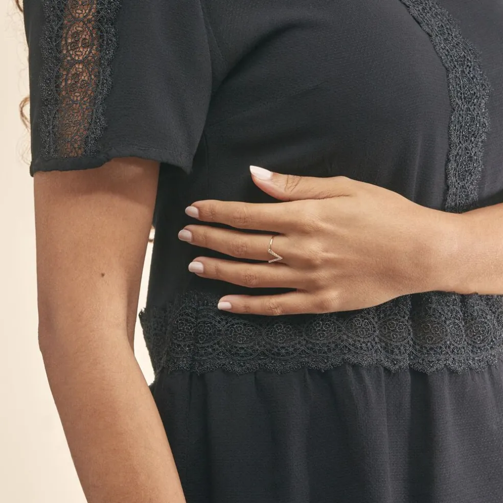 Bague Celene Or Jaune Oxyde De Zirconium