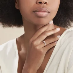 Bague Celia Or Blanc Diamant