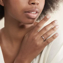 Bague Celia Or Blanc Diamant