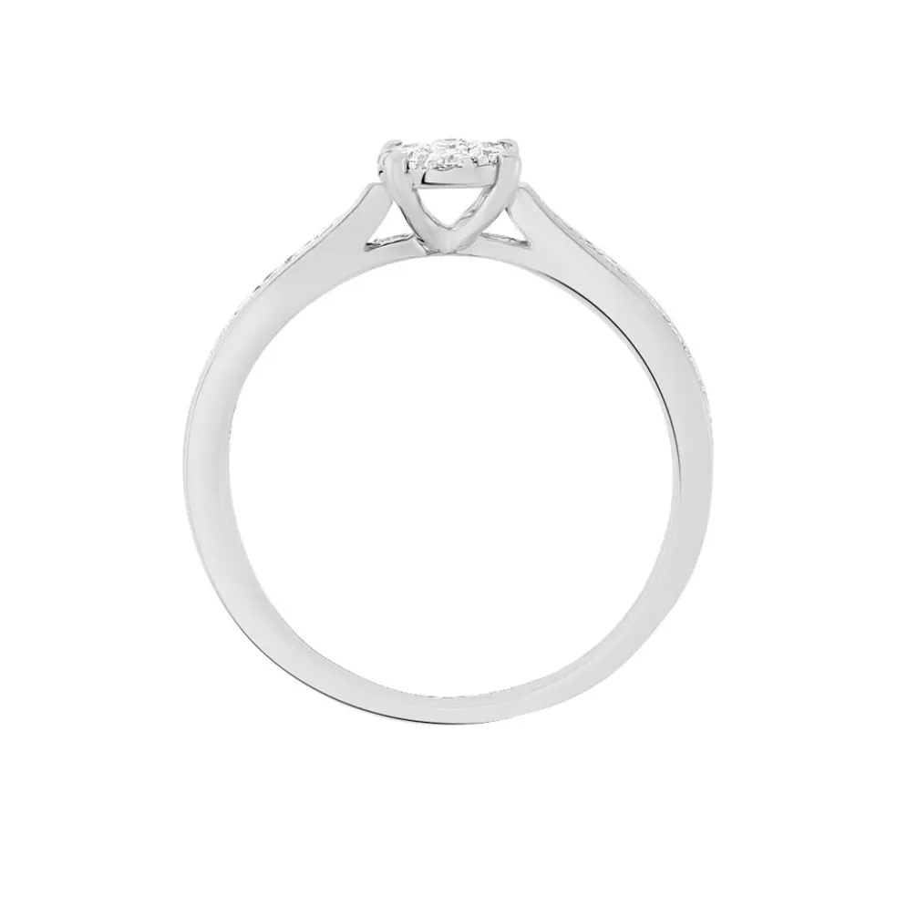Bague Celia Or Blanc Diamant