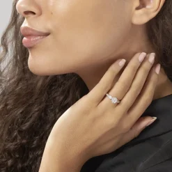 Bague Celia Or Blanc Diamant