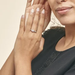 Bague Celia Or Blanc Diamant