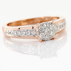 Bague Celia Or Rose Diamant