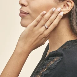 Bague Celia Or Rose Diamant