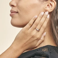 Bague Celia Or Rose Diamant