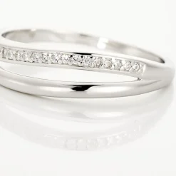 Bague Celimene Argent Blanc Oxyde De Zirconium